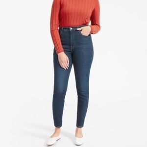 EVERLANE high rise skinny ankle jean
